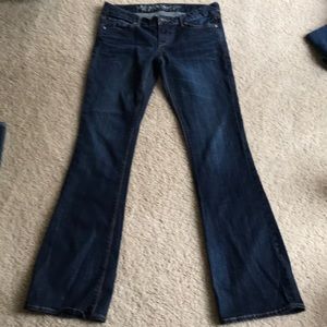 Express boot cut jeans size 6R